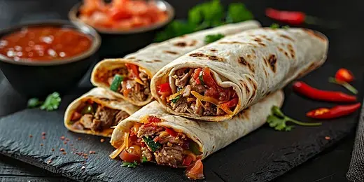 Beef Shawarma Wrap