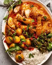 Thai Red Curry Rice Box